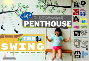THE SWING 2BR-PENTHOUSE #Night Market Cameron Highlands